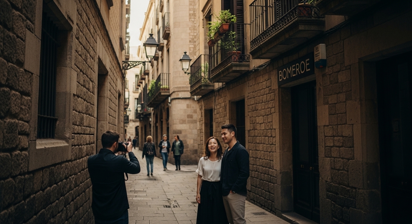 Barcelone photo rues